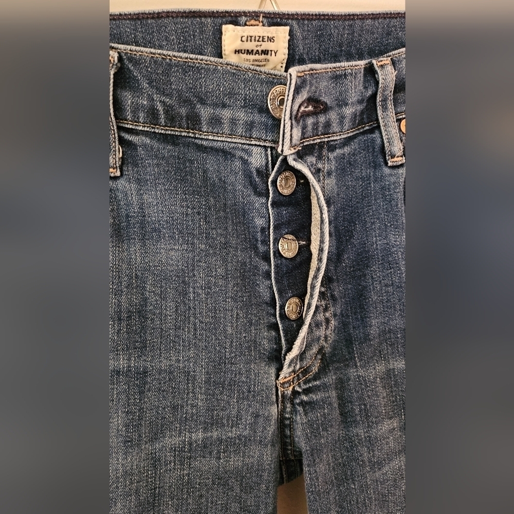 Citizens Of Humanity Emerson Slim Boyfriend Button Fly Jeans size 28